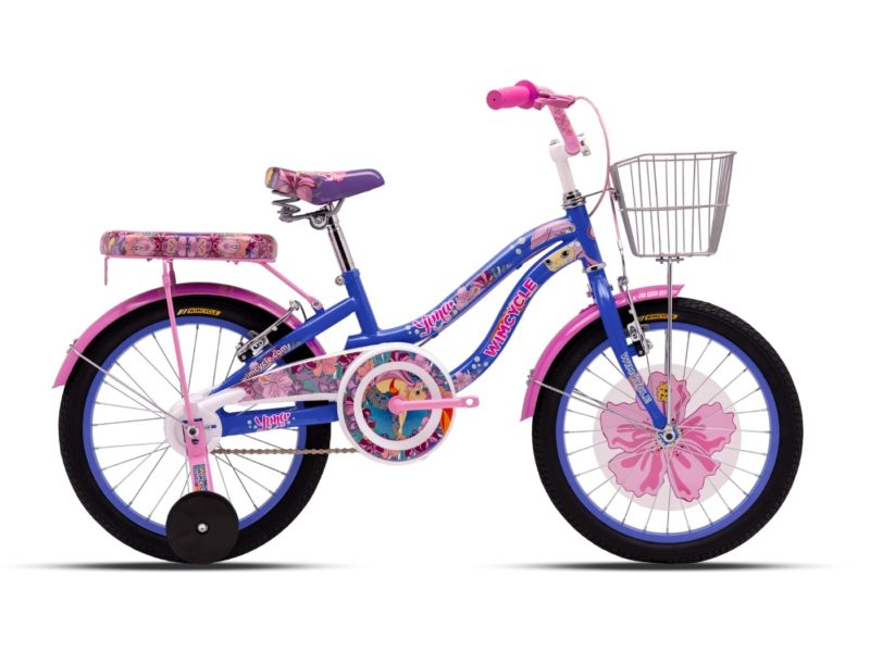 MY25 Sepeda Anak Perempuan Wimcycle YUNA 18 SB PURPLE