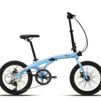 sepeda lipat wimcycle aegyo series sky blue