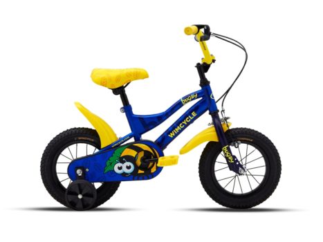 Sepeda Anak Wimcycle Bugsy Ukuran 12 Blue