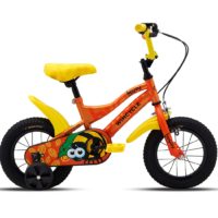 Sepeda Anak Wimcycle Bugsy Ukuran 12 Orange