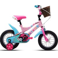 Sepeda Anak Wimcycle Bugsy Ukuran 12 Pink