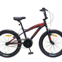 Sepeda Anak Wimcycle Big Foot Black on Red
