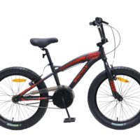 Sepeda Anak Wimcycle Big Foot Black on Red