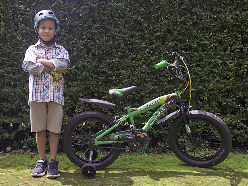 Sepeda BMX Anak Wimcycle Big Foot Green