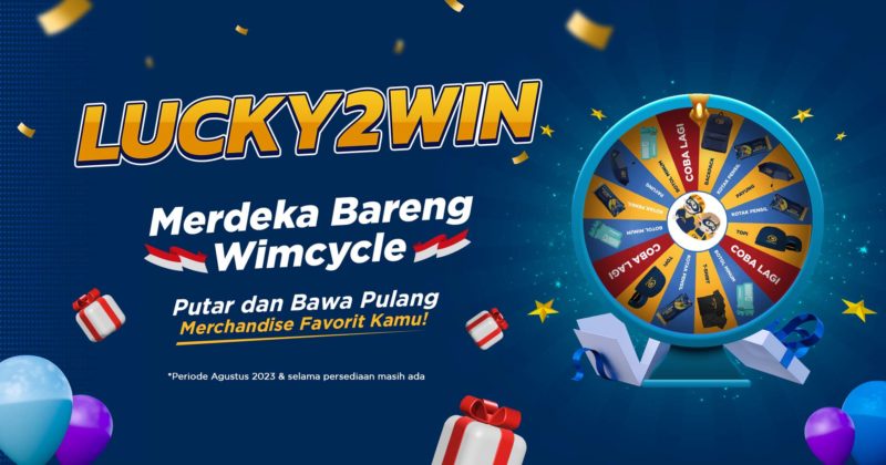 Promo Wimcycle Lucky2Win Agustus 2023