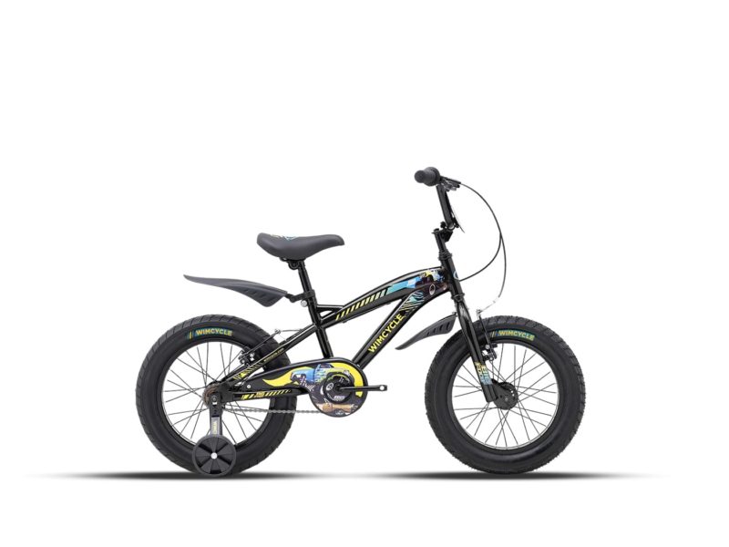 Sepeda Anak BMX Ban Besar Big Foot Road 16" Black Light