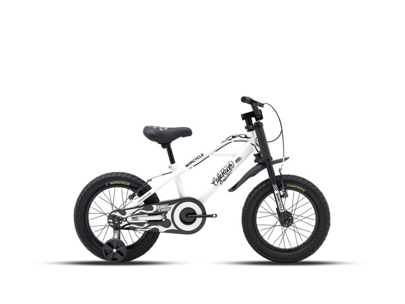 Sepeda Anak Wimcycle Big Foot Cafe Racer 16" White