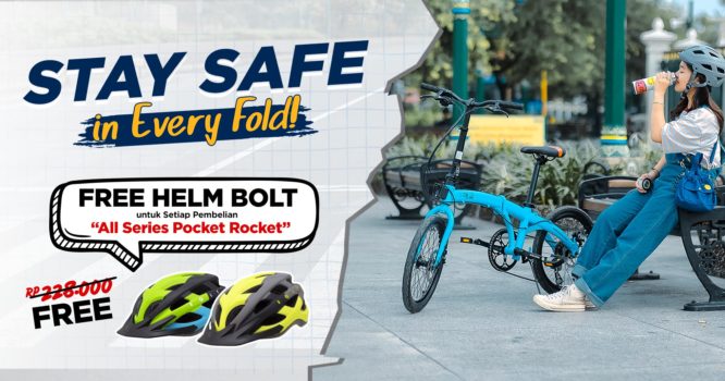 Promo Sepeda Lipat Wimcycle Pocket Rocket 2023