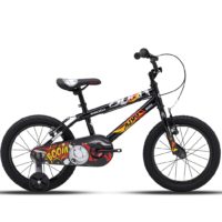 Sepeda Anak BMX Wimcycle Bronco Series Burn 16 Black
