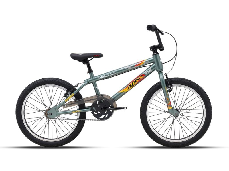 Sepeda Anak BMX Wimcycle Bronco Series Burn 20 Forest Green