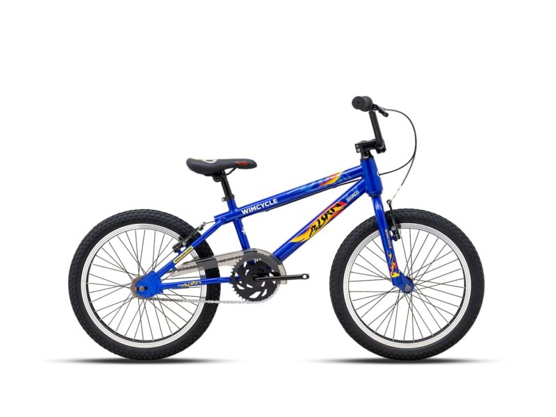 Sepeda Anak BMX Wimcycle Bronco Series Burn 20 Blue
