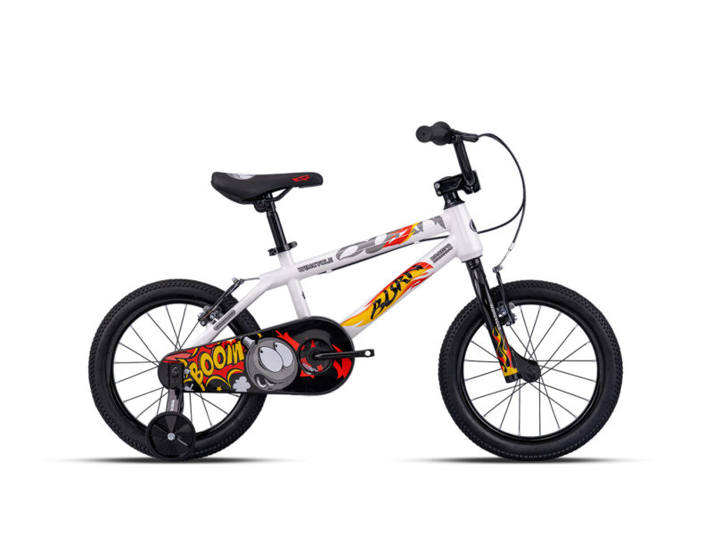 MY26 Sepeda Anak BMX WIMCYCLE BRONCO16 BURN WHITE G2 P