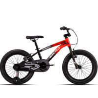 MY26 Sepeda Anak WIMCYCLE BMX FIREBIRD18 BLACK NEON RED P