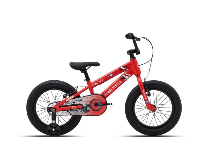 MY25 Sepeda Anak BMX Wimcycle BECKMAN AIR FORCE 16" RED