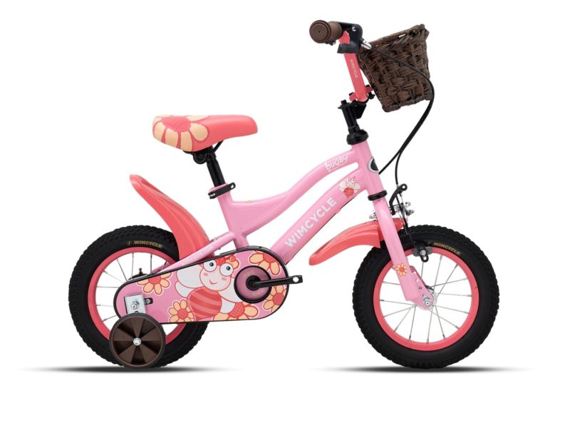 MY25 Sepeda Anak Perempuan  Wimcycle Bugsy AQA Pink Bee