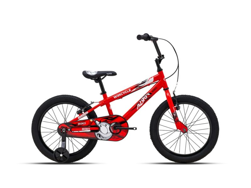 Sepeda Anak BMX Bronco Burn 18 RED MY25