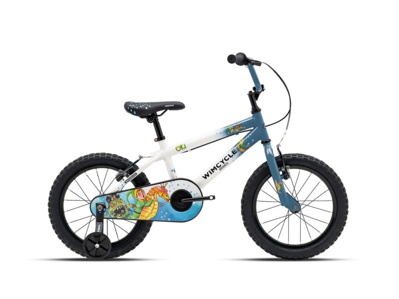 Sepeda Anak BMX WIMCYCLE BMX BRONCO OKI 16 GRAY WHITE MY26