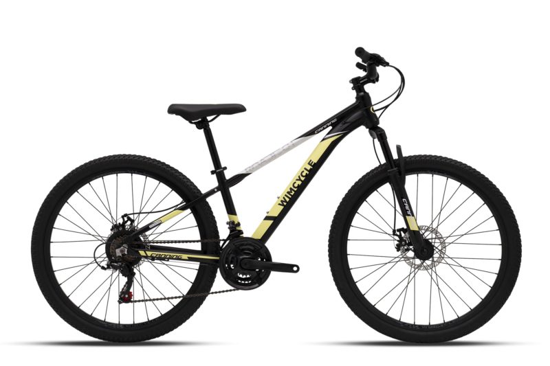 Sepeda MTB Wimcycle Roadtech Caning 26" Black Army