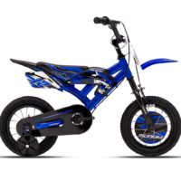 Sepeda anak moto cross Wimcycle Mobby Blue