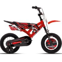 Sepeda anak moto cross Wimcycle Mobby Red