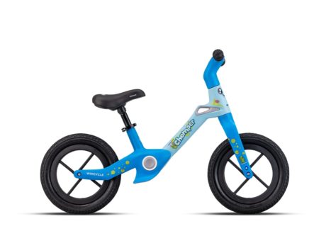 Sepeda Anak Push Bike Wimcycle Choper Blue, dengan bahan Nylon yang dapat di lipat.