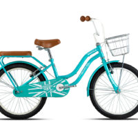 Sepeda Anak perempuan Elena British Soul 20" Turqois Blue