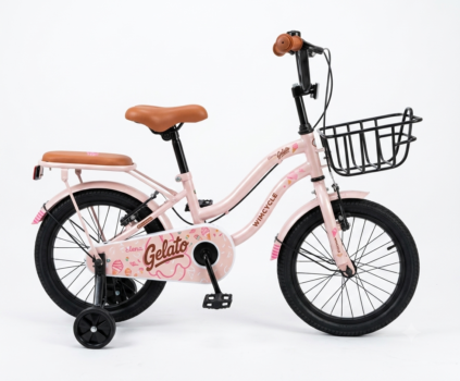 Sepeda Mini Anak Perempuan Wimcycle Elena Gelato 16 Pink AI