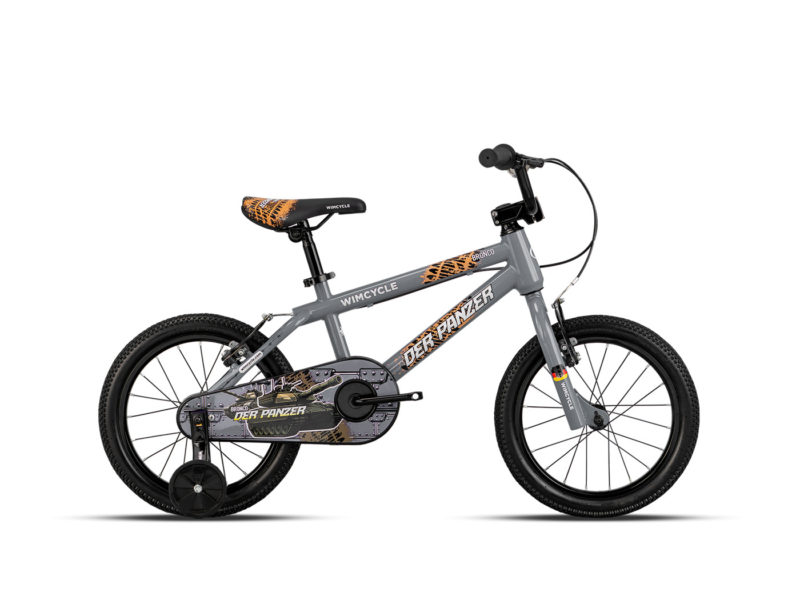 Sepeda Anak BMX Wimcycle Bronco Derpanzer 16" Gray 2026