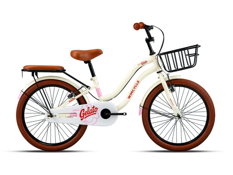 Sepeda Anak Mini perempuan MY26 WIMCYCLE ELENA20 GELATO LIGHT Dutch White